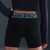 Nike Pro Big Kids' (Girls') Dri-FIT 3" Shorts with Shine Accents