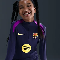 FC Barcelona Strike Big Kids' Nike Dri-FIT Soccer Drill Top