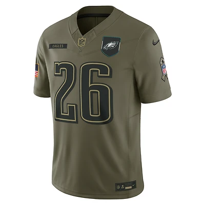 Jalen Hurts Philadelphia Eagles Salute to Service Men's Nike Dri-FIT NFL Limited Jersey