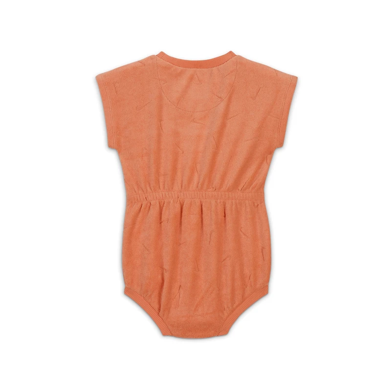 Nike Essentials Baby (12-24M) Jacquard Towel Terry Romper
