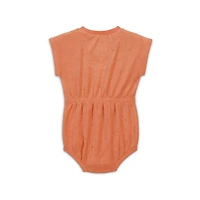 Nike Essentials Baby (12-24M) Jacquard Towel Terry Romper