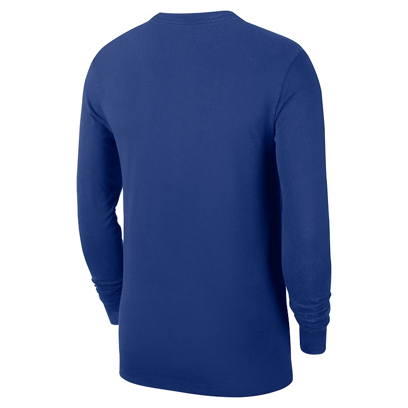New York Knicks Men's Nike NBA Practice Long-Sleeve T-Shirt