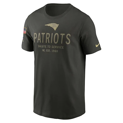 New England Patriots Salute to Service Sideline Primary Edge Men's Nike Dri-FIT NFL T-Shirt