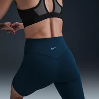 Nike Universa Women's High-Waisted 8" Biker Shorts with No Front Seam