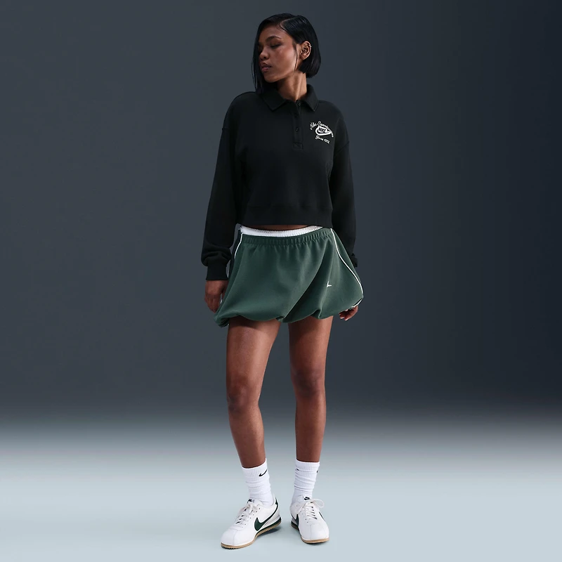 Nike Sportswear Phoenix Fleece Women's Loose Collared Pull-Over Top