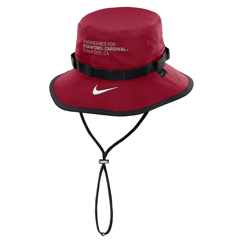 Stanford Sideline Apex Gameday Boonie Men's Nike Dri-FIT College Bucket Hat