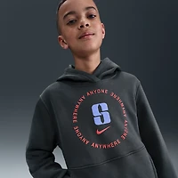 Sabrina Club Fleece Big Kids' Basketball Hoodie