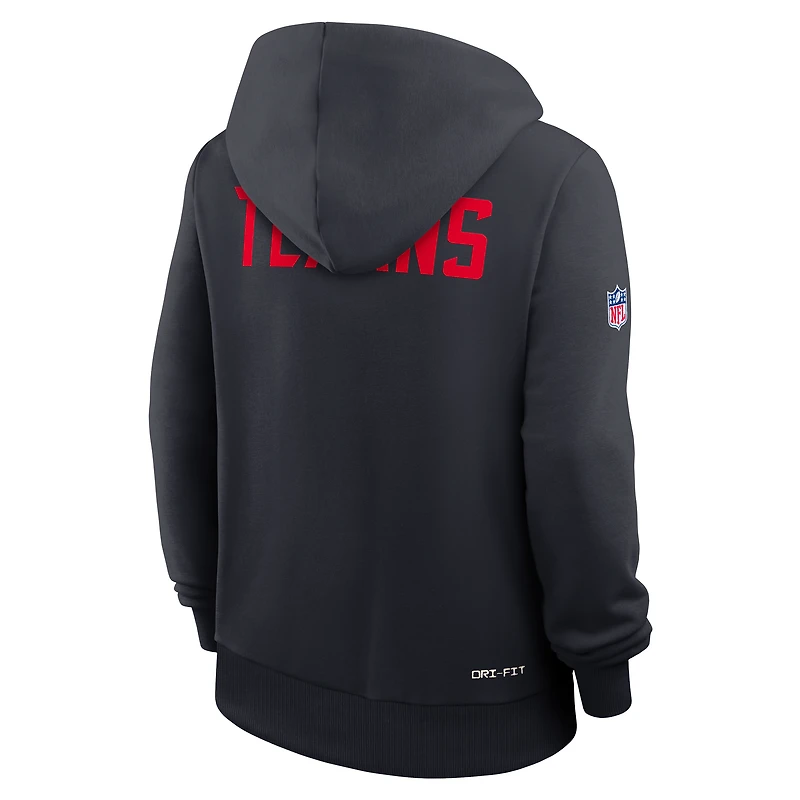 Houston Texans Sideline Women's Nike Dri-FIT NFL Pullover Hoodie