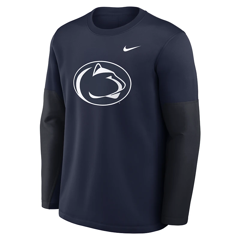 Penn State Sideline Coach Men's Nike Therma-FIT College Long-Sleeve T-Shirt