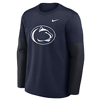 Penn State Sideline Coach Men's Nike Therma-FIT College Long-Sleeve T-Shirt