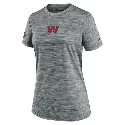 Washington Commanders Sideline Team Issue Velocity Women's Nike Dri-FIT NFL T-Shirt