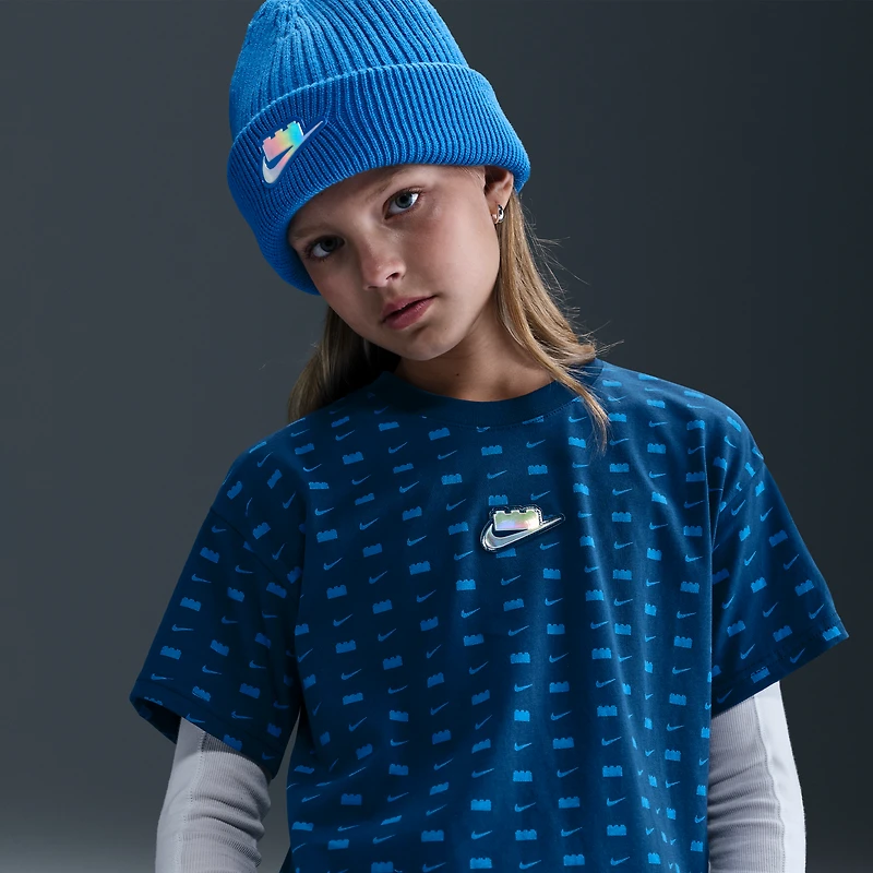 Nike x LEGO® Collection Girls' Cropped T-Shirt