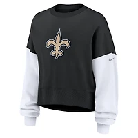 New Orleans Saints Women's Nike NFL Pullover Crew
