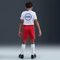 PSG 2025/26 Stadium Third Big Kids' Nike Dri-FIT Total 90 Soccer Replica Shorts