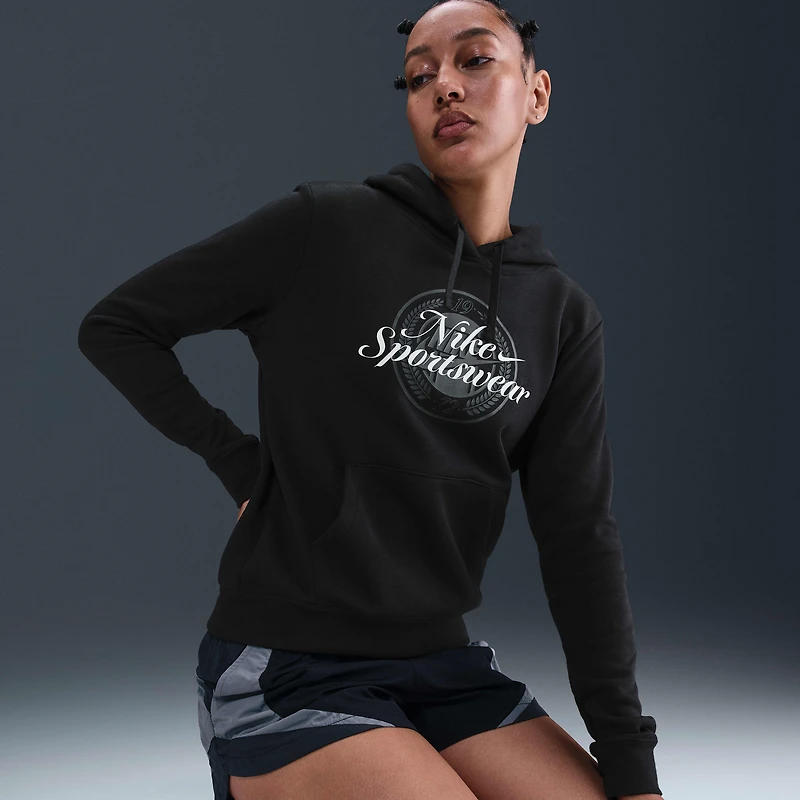 Nike Sportswear Club Fleece Women's Graphic Pullover Hoodie