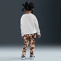 Nike Toddler Printed Club Long Sleeve T-Shirt and Leggings Set