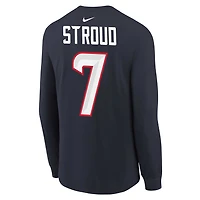 Houston Texans C.J. Stroud Big Kids' Long-Sleeve NFL T-Shirt