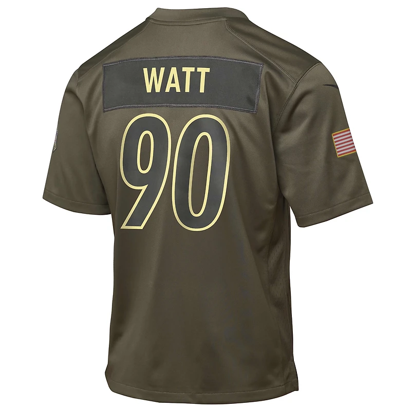 T.J. Watt Pittsburgh Steelers Salute to Service Big Kids’ Nike NFL Game Jersey