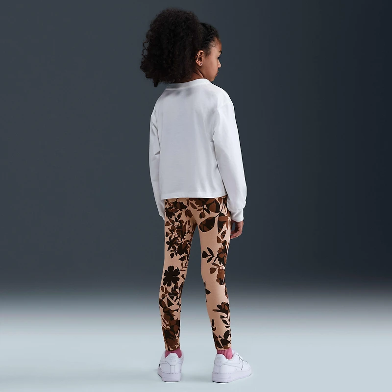 Nike Toddler Printed Club Long Sleeve T-Shirt and Leggings Set