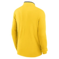 Michigan Victory Men's Jordan Brand Dri-FIT College 1/2-Zip Long-Sleeve Top