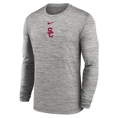 USC Sideline Velocity Men's Nike Dri-FIT College Long-Sleeve T-Shirt
