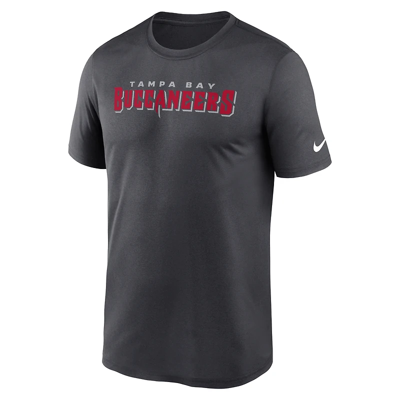 Tampa Bay Buccaneers Primetime Legend Wordmark Men's Nike Dri-FIT NFL T-Shirt