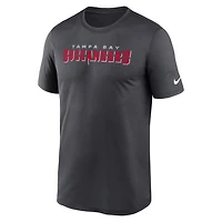 Tampa Bay Buccaneers Primetime Legend Wordmark Men's Nike Dri-FIT NFL T-Shirt