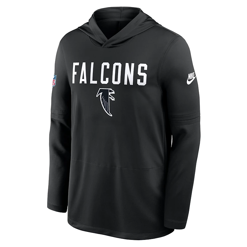 Atlanta Falcons Pass Accuracy Men's Nike Dri-FIT NFL Long-Sleeve Hooded Top