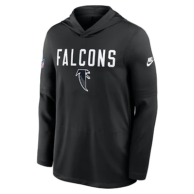 Atlanta Falcons Pass Accuracy Men's Nike Dri-FIT NFL Long-Sleeve Hooded Top