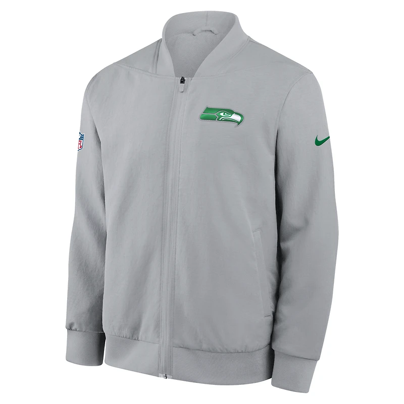 Seattle Seahawks Rivalries Collection Sideline Men's Nike NFL Full-Zip Bomber Jacket