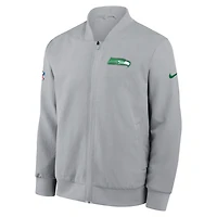 Seattle Seahawks Rivalries Collection Sideline Men's Nike NFL Full-Zip Bomber Jacket