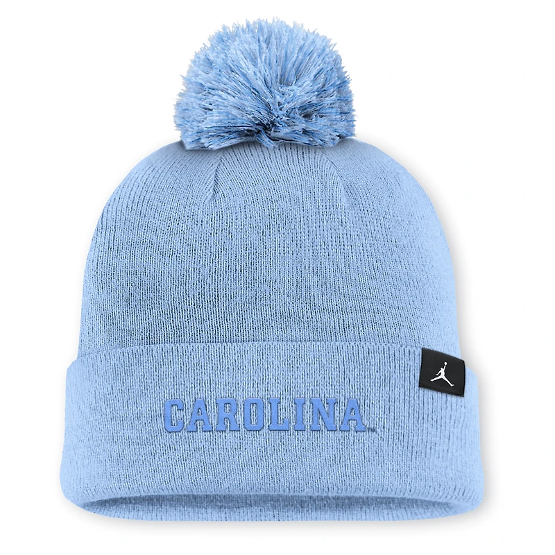 North Carolina Primetime Campus Toned Men's Jordan Brand College Cuffed Pom Beanie