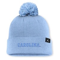 North Carolina Primetime Campus Toned Men's Jordan Brand College Cuffed Pom Beanie