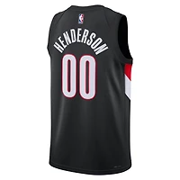 Shaedon Sharpe Portland Trail Blazers Icon Edition Men's Nike Dri-FIT NBA Swingman Jersey