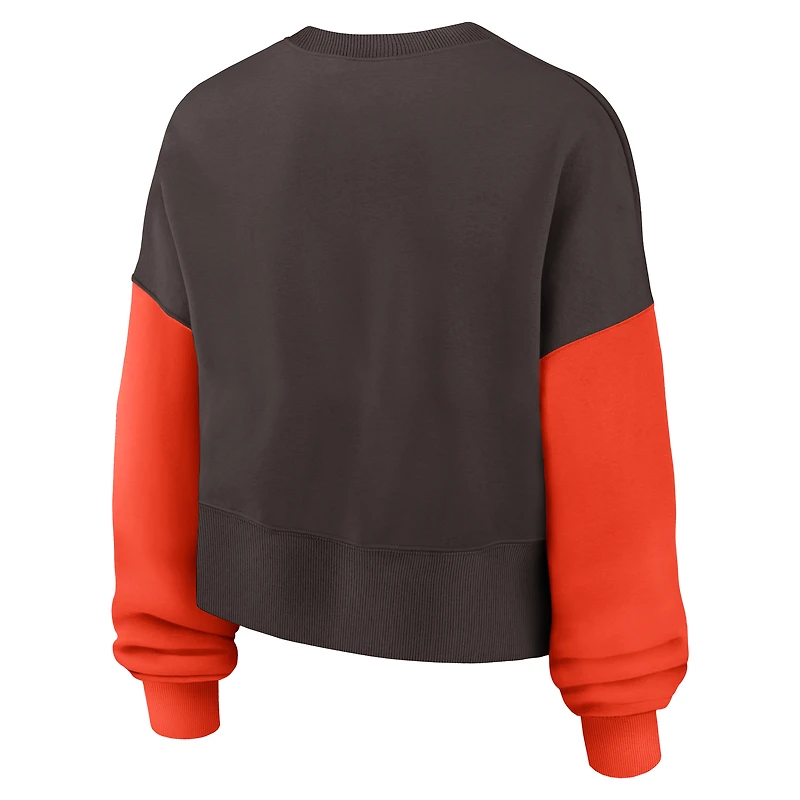 Cleveland Browns Women's Nike NFL Pullover Crew