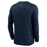 Seattle Seahawks Sideline Velocity Men's Nike Dri-FIT NFL Long-Sleeve T-Shirt