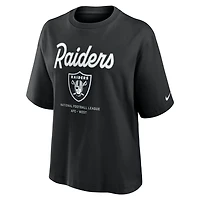 Las Vegas Raiders Boxy Women's Nike NFL T-Shirt