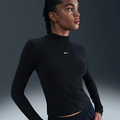 Nike Sportswear Chill Knit Women's Slim Long-Sleeve Mock-Neck T-Shirt