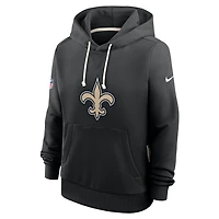 New Orleans Saints Sideline Women's Nike Dri-FIT NFL Pullover Hoodie