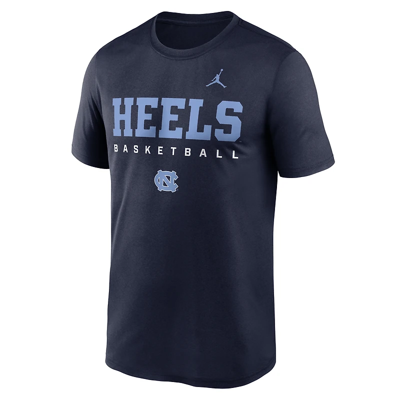 North Carolina Courtside Basketball Legend Men's Jordan Brand Dri-FIT College T-Shirt