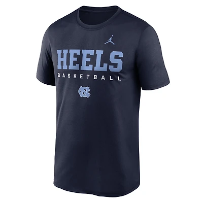 North Carolina Courtside Basketball Legend Men's Jordan Brand Dri-FIT College T-Shirt