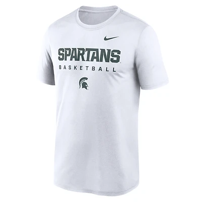 Michigan State Courtside Basketball Legend Men's Nike Dri-FIT College T-Shirt
