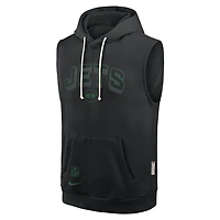 New York Jets Sideline Men's Nike Dri-FIT NFL Sleeveless Pullover Hoodie