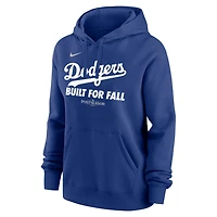 Los Angeles Dodgers 2025 Postseason Authentic Collection Women's Nike MLB Pullover Hoodie