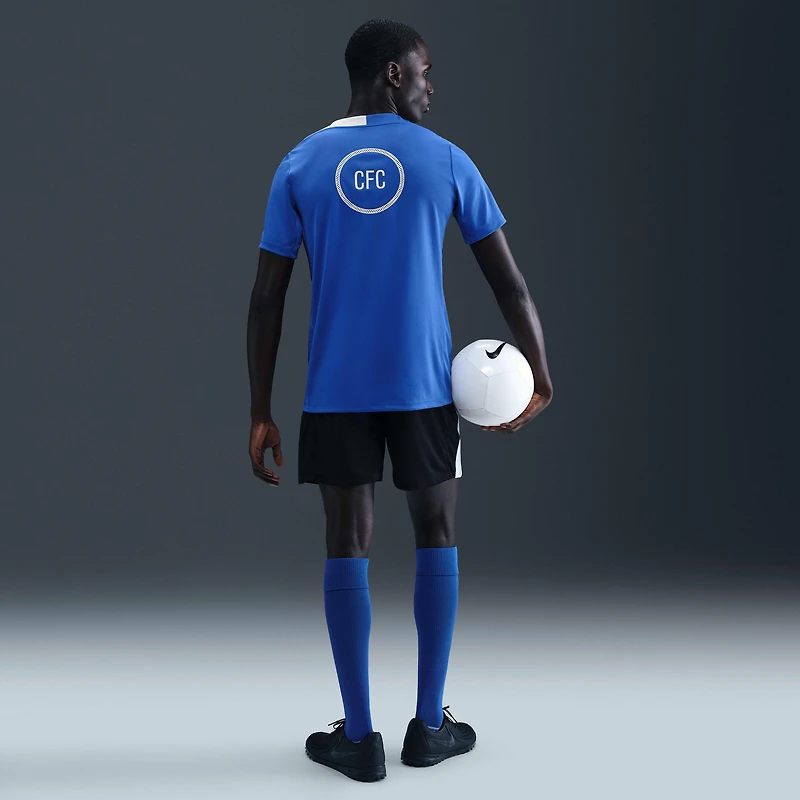 Chelsea FC Strike Third Men's Nike Dri-FIT Total 90 Soccer Short-Sleeve Top