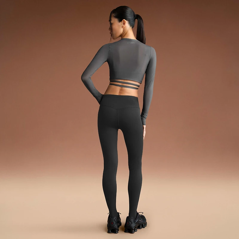 NikeSKIMS Weightless Layers Women's Long-Sleeve Wrap Top