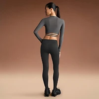 NikeSKIMS Weightless Layers Women's Long-Sleeve Wrap Top