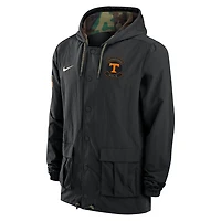 Tennessee Men's Nike Full-Snap Hooded Military Jacket