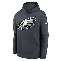 Philadelphia Eagles Sideline Club Big Kids' Nike NFL Pullover Hoodie