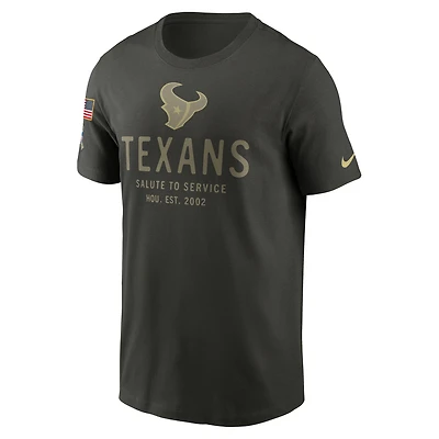 Houston Texans Salute to Service Sideline Primary Edge Men's Nike Dri-FIT NFL T-Shirt